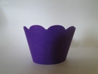 Saia para Cupcake lisa Roxo